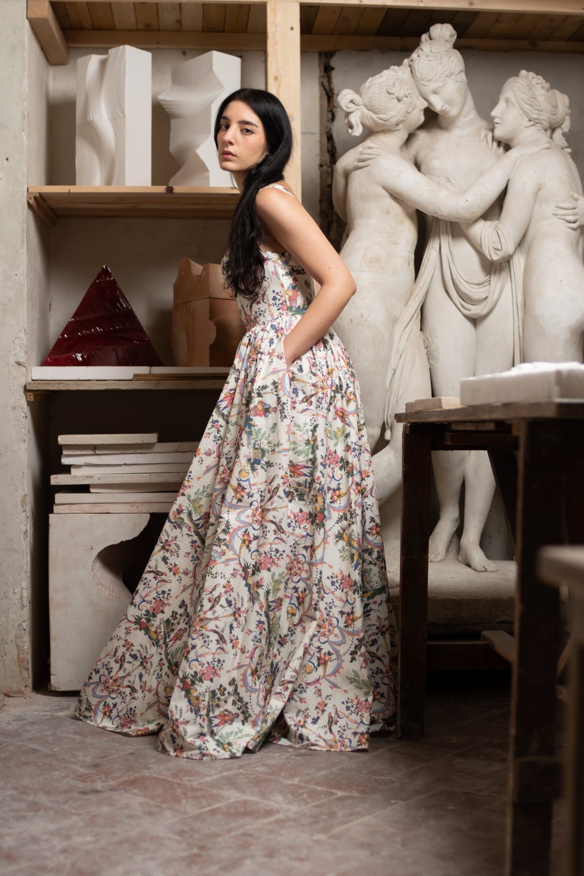 Florence maxi dress